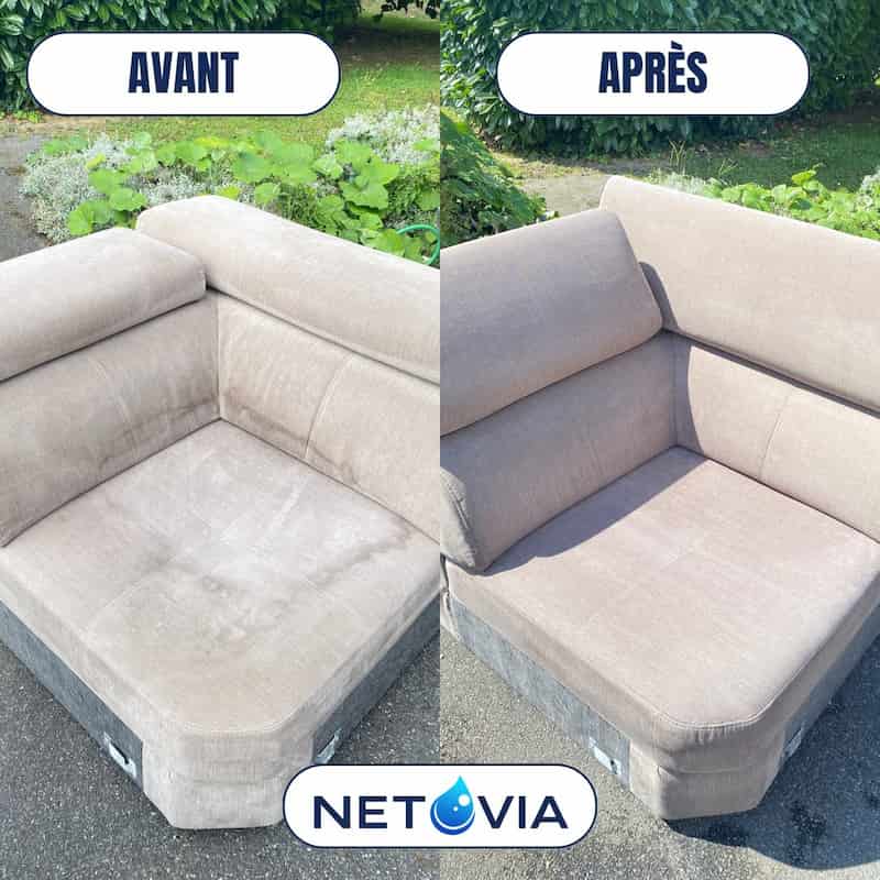 Nettoyage canapé extérieur
