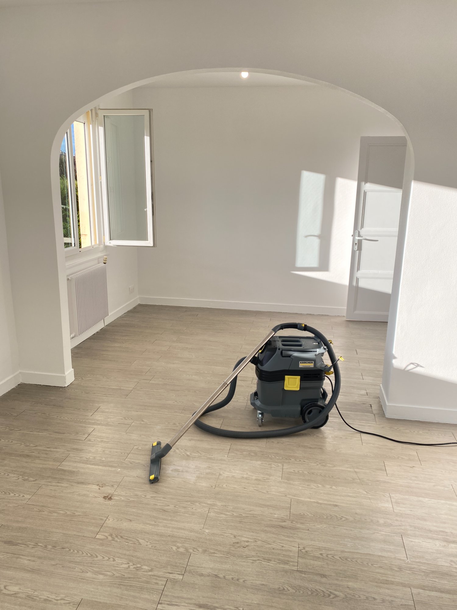 Nettoyage fin de chantier logement propre